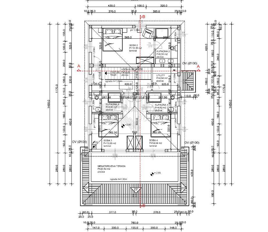 Terreno Kornić, Krk, 727m2
