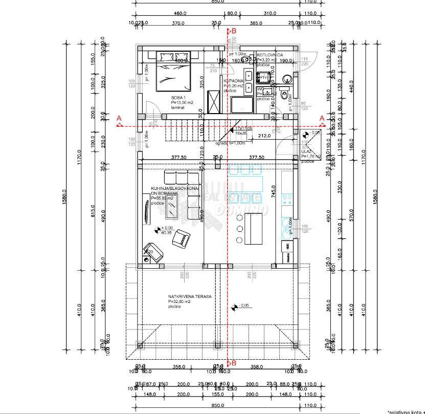 Terreno Kornić, Krk, 727m2