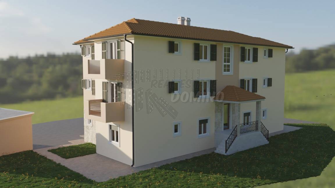 Nuovo edificio-appartamento al 2 piano!
