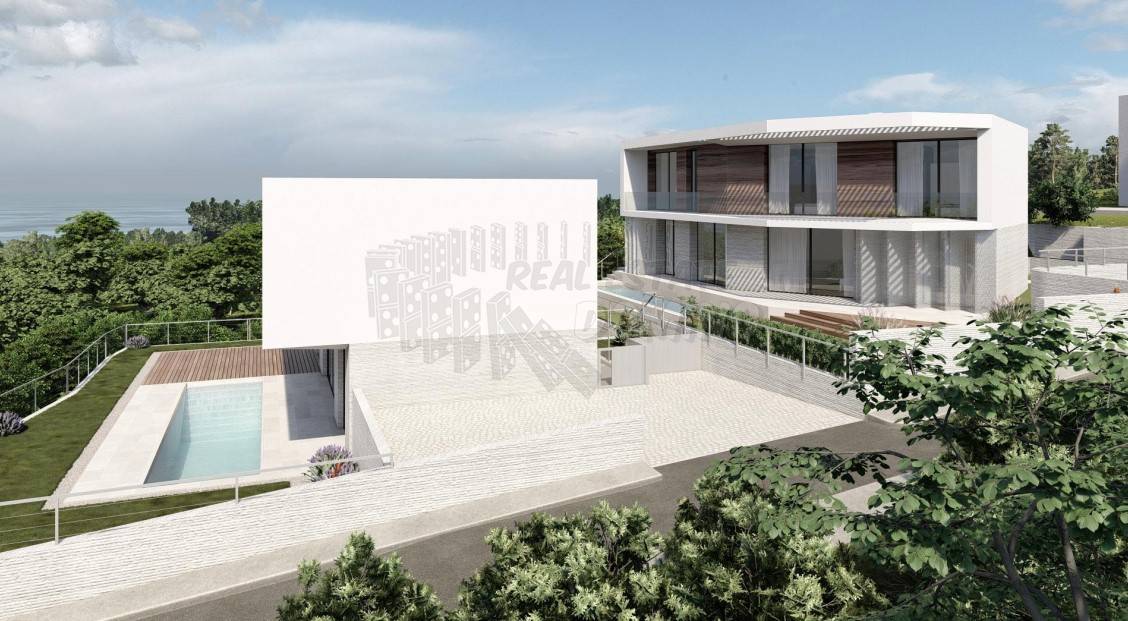 Villa in costruzione con bellissima vista mare! L'isola di Veglia!