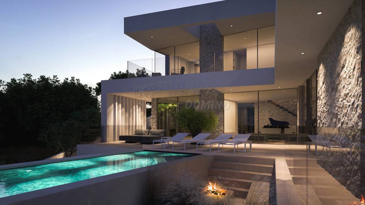 Terreno edificabile con progetto per una villa di lusso!