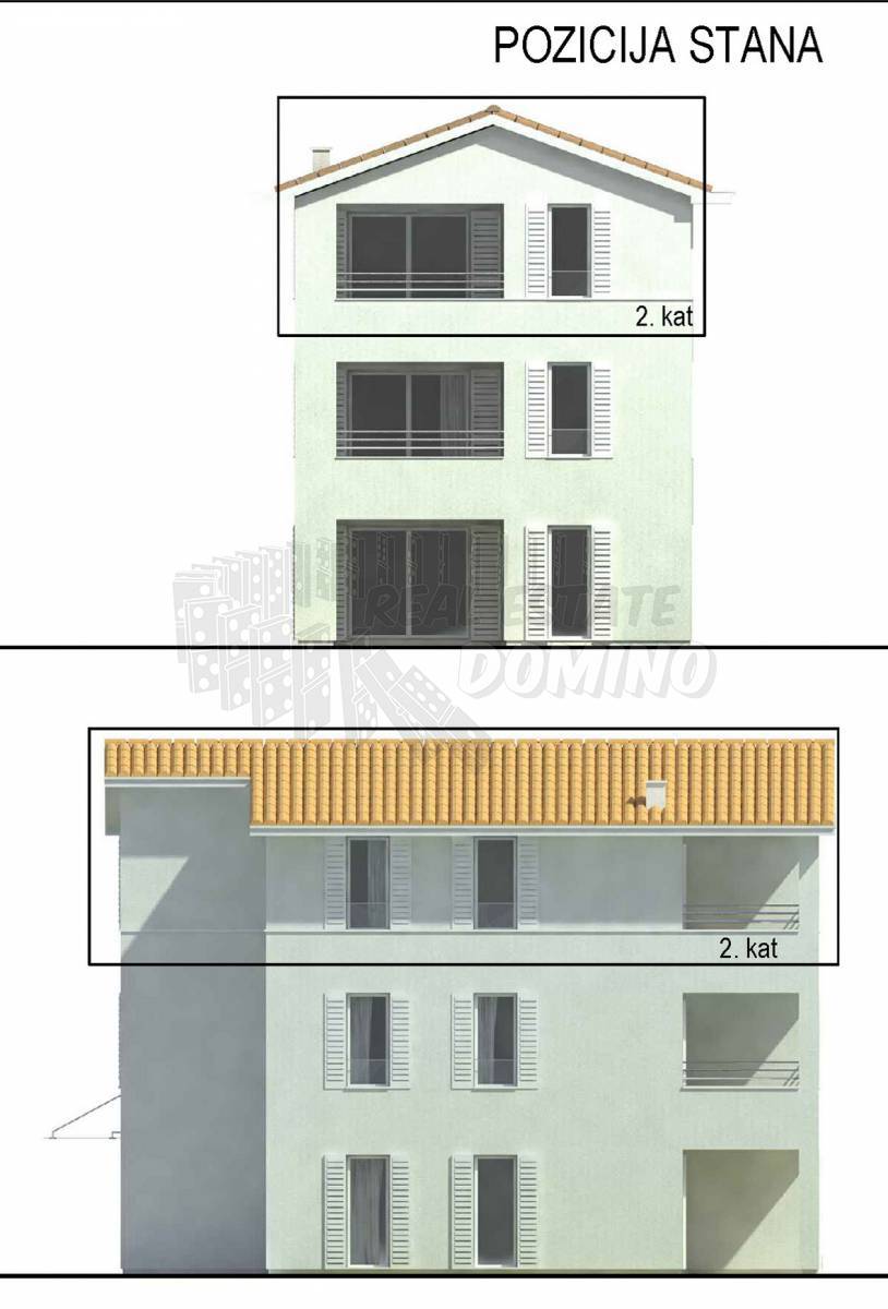 Appartamento in nuova costruzione - Silo - isola di Krk