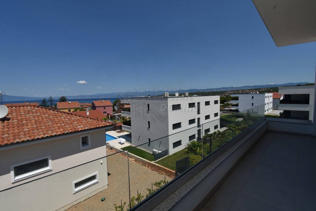 Appartamento Malinska, Malinska-Dubašnica, 115m2