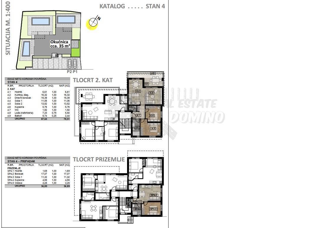 Appartamento Malinska, Malinska-Dubašnica, 115m2