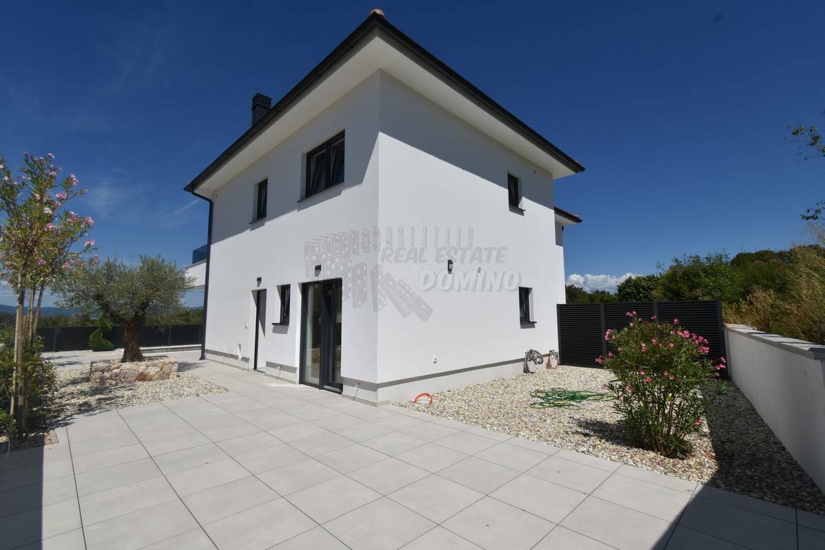 Splendida nuova costruzione con vista mare! Malinska!