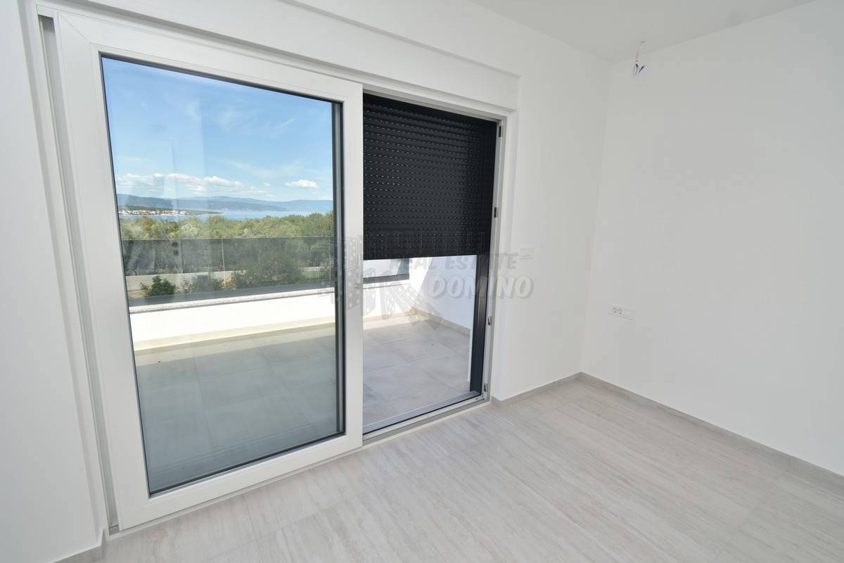 Splendida nuova costruzione con vista mare! Malinska!