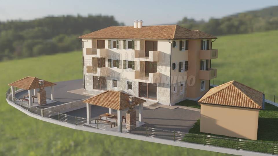 Nuovo edificio-appartamento al 2 piano!