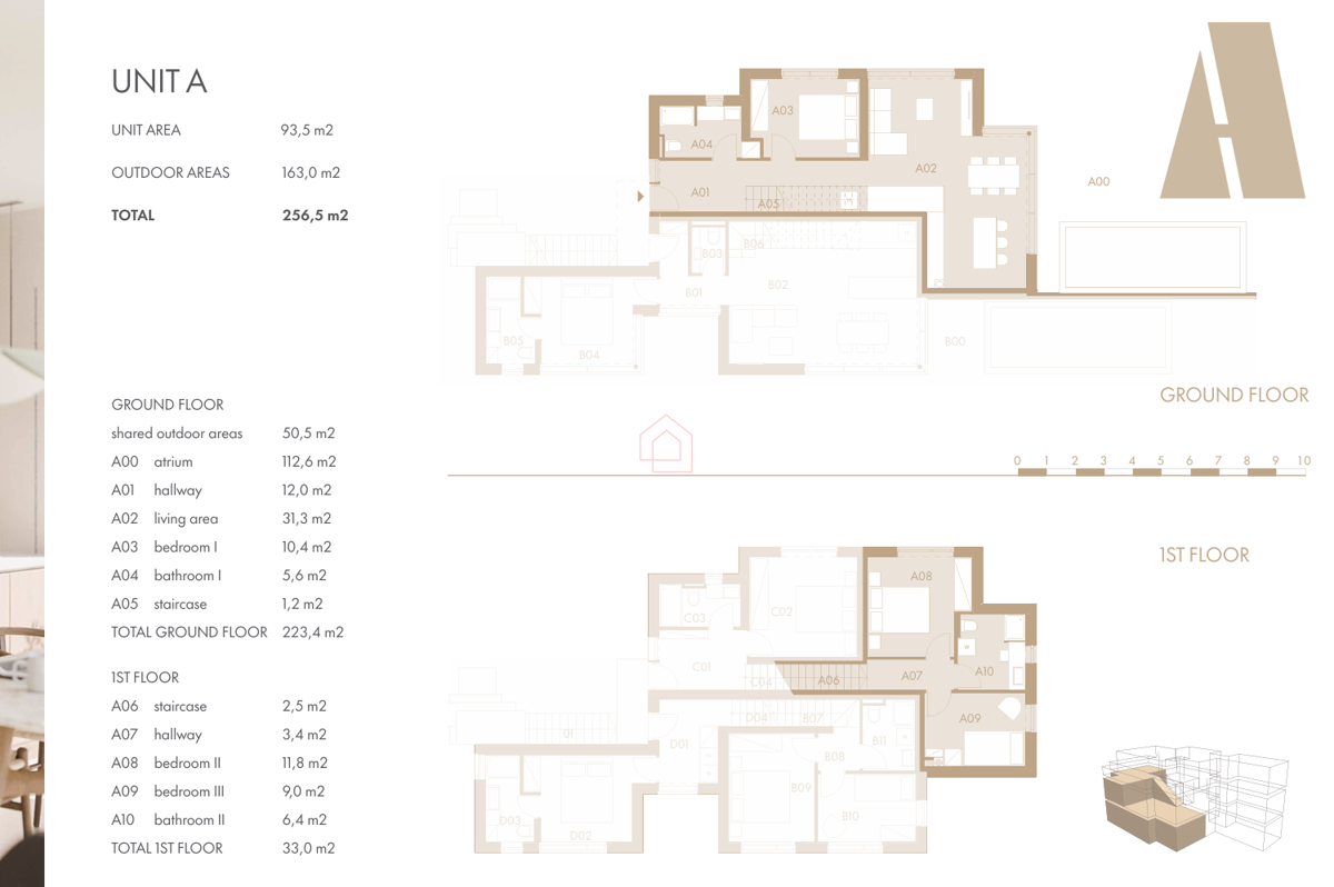 LUSSUOSA COSTRUZIONE - NUOVA COSTRUZIONE - appartamento duplex con tre camere da letto vicino alla spiaggia di Podvrške con piscina