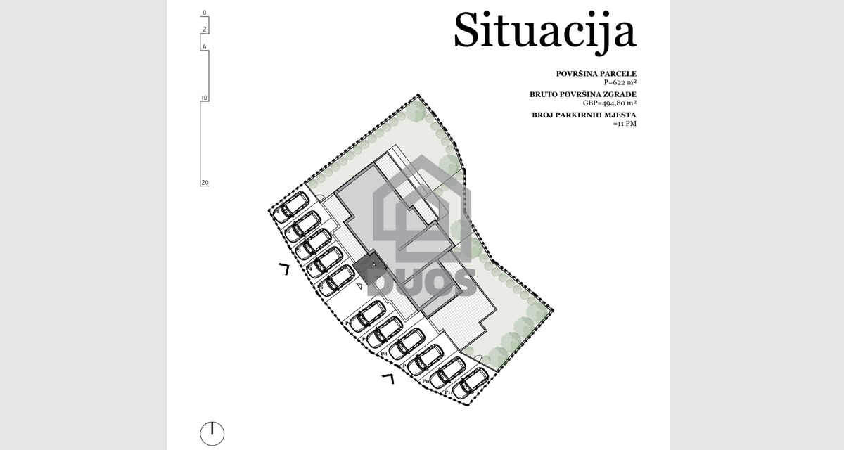 Appartamento bilocale al piano terra - nuova costruzione a Murter