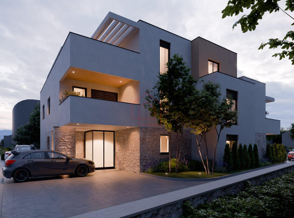 Bellissimo appartamento S3 in nuova costruzione sull'isola di Murter