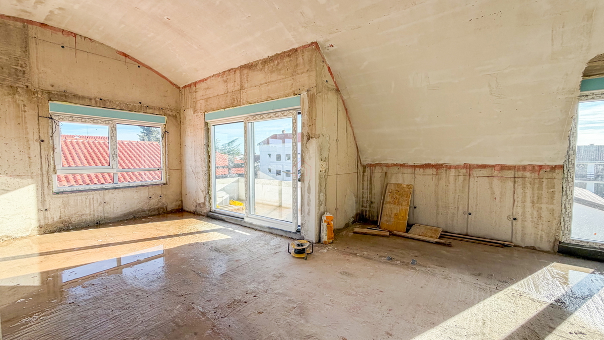 Attico in costruzione di 90m2 - disposizione personalizzabile - Pirovac