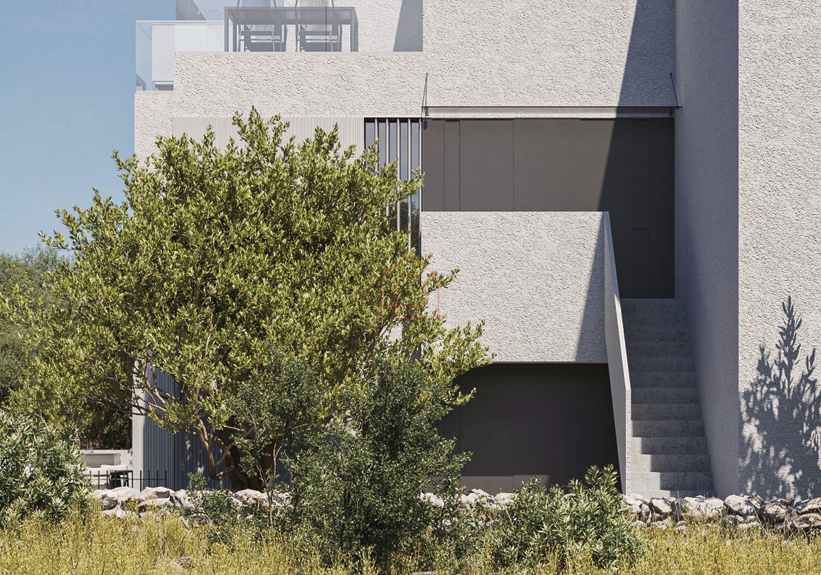 EDIFICIO DI LUSSO - NUOVA COSTRUZIONE - appartamento su due livelli al primo piano con una splendida vista panoramica sul mare