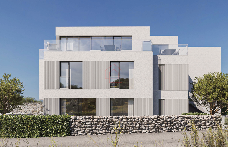 EDIFICIO DI LUSSO - NUOVA COSTRUZIONE - appartamento su due livelli al primo piano con una splendida vista panoramica sul mare