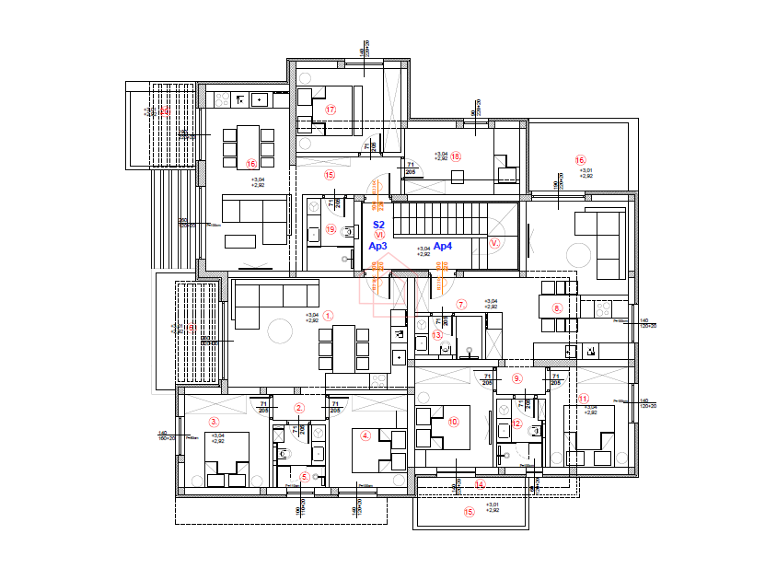 Appartamento AP3 al primo piano - nuova costruzione - Murter