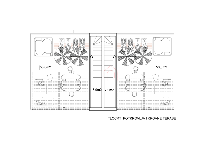 Appartamento su due livelli in edificio bifamiliare con terrazza sul tetto - nuova costruzione (in fase di realizzazione)