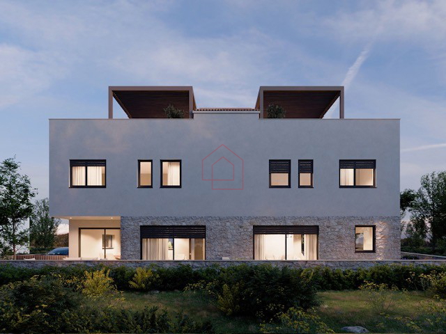 Appartamento su due livelli in edificio bifamiliare con terrazza sul tetto - nuova costruzione (in fase di realizzazione)