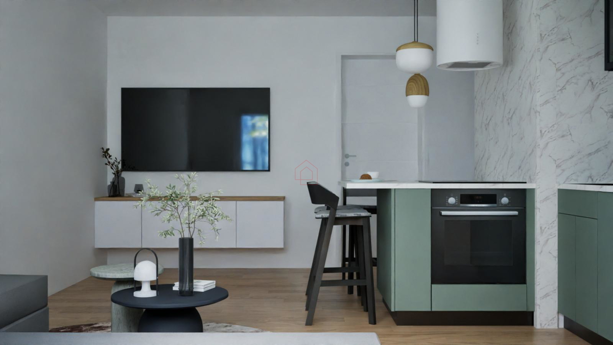 Appartamento trilocale di 50m2 nel quartiere Trnsko