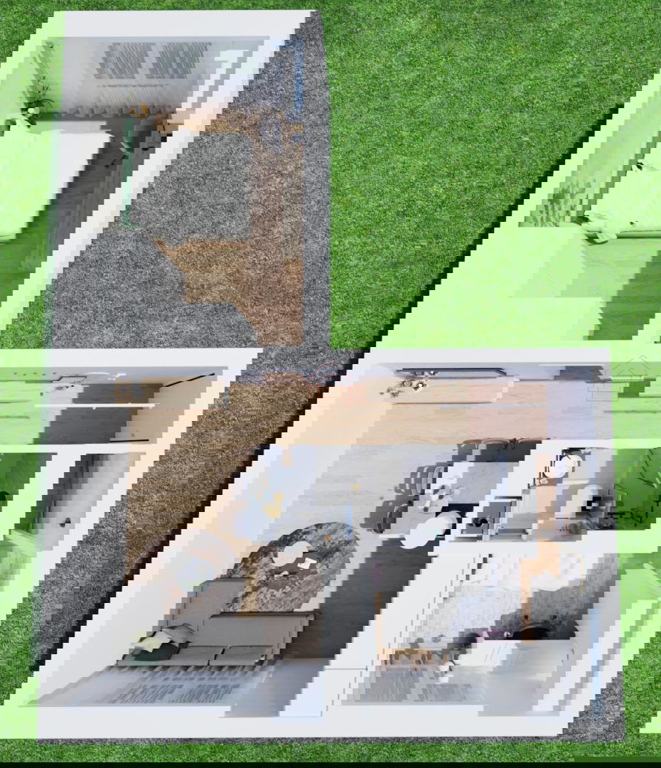 Appartamento trilocale di 50m2 nel quartiere Trnsko