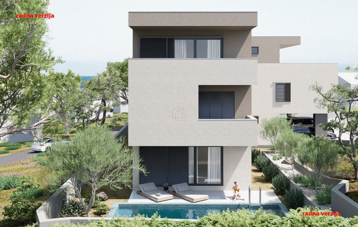 Monolocale in edificio di nuova costruzione a Jezera