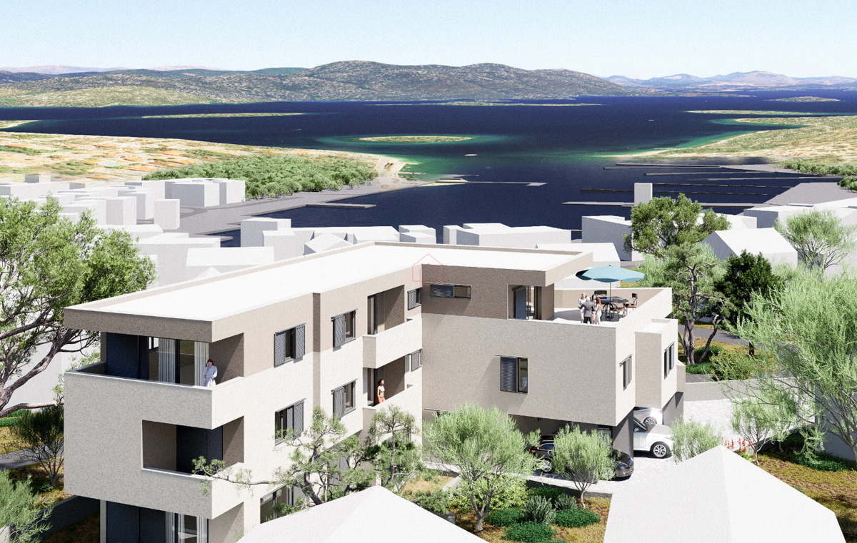 Monolocale in edificio di nuova costruzione a Jezera