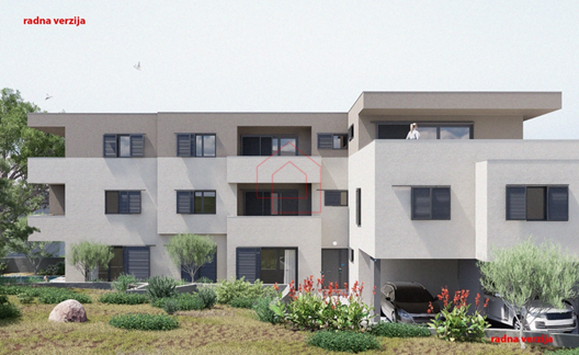 Appartamento A4 al secondo piano di un edificio nel paese di Jezera