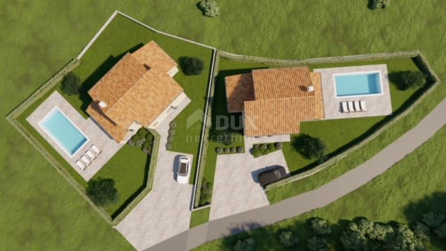 ISTRIA, SOVINJAK - Casa con piscina e bellissima vista