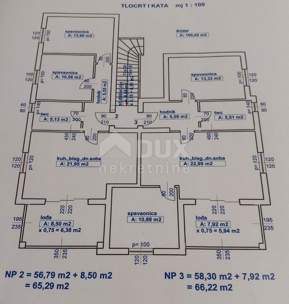 ISOLA DI RAB, BARBAT - 2BR+DB al piano terra di una nuova costruzione, 70m2