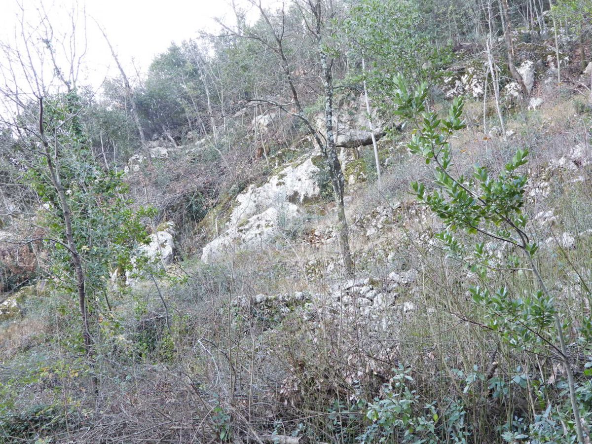 OPATIJA, LOVRAN, LIGANJ - terreno di 1250m2 con vista mare per un edificio residenziale - appartamenti / appartamenti / casa familiare / villa / case in affitto con piscina / casa vacanze con piscina