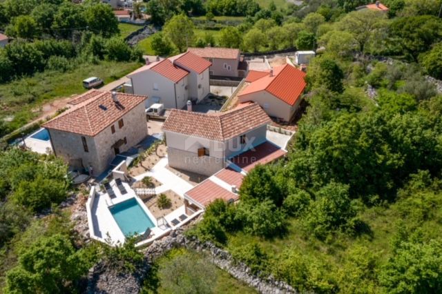 ISOLA DI KRK, MALINSKA - Casa indipendente con piscina