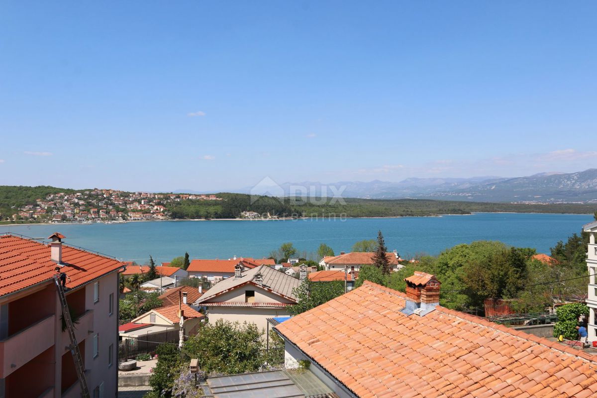 ISOLA DI KRK, Baia di Soline - Appartamento bilocale con vista mare