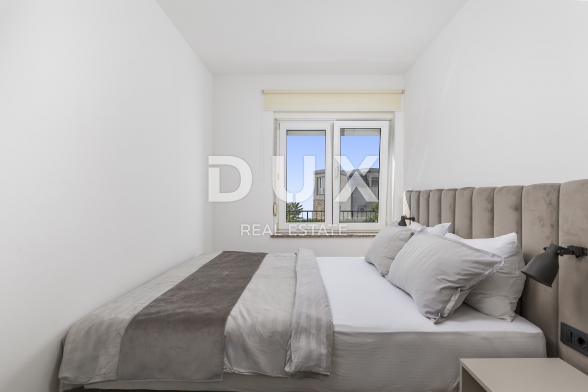 OPATIJA, IČIĆI - appartamento 65m2 con terrazza, vista mare, giardino e piscina comune
