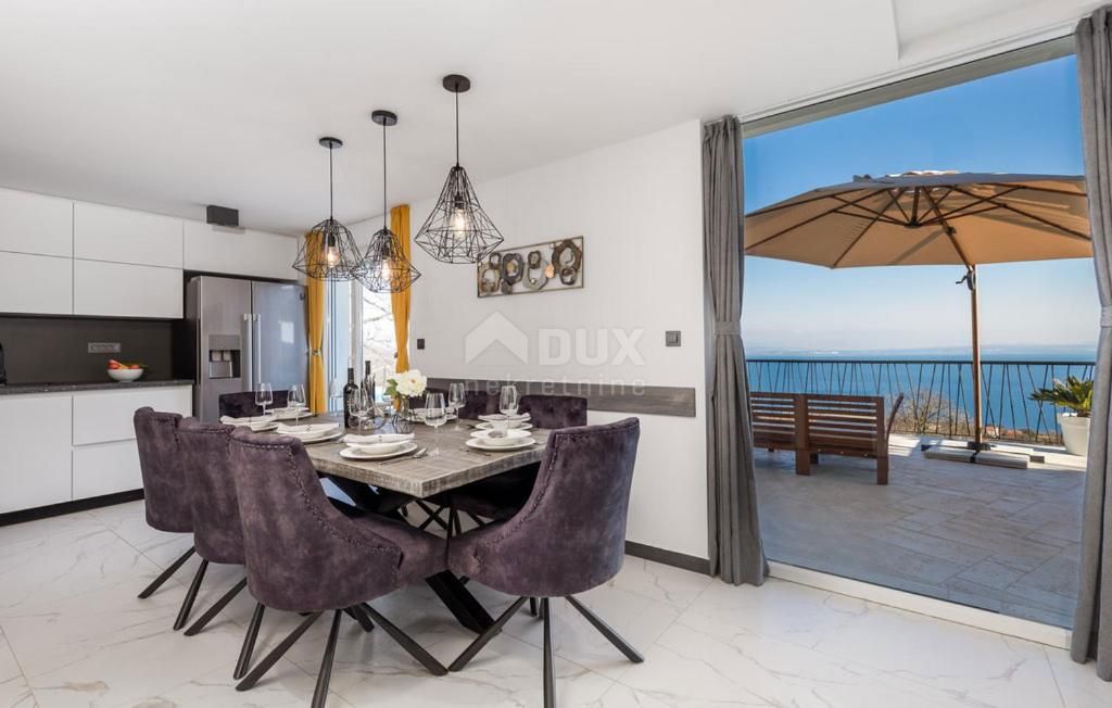 OPATIJA, POLJANE - Villa con piscina, terrazza e vista panoramica sul mare