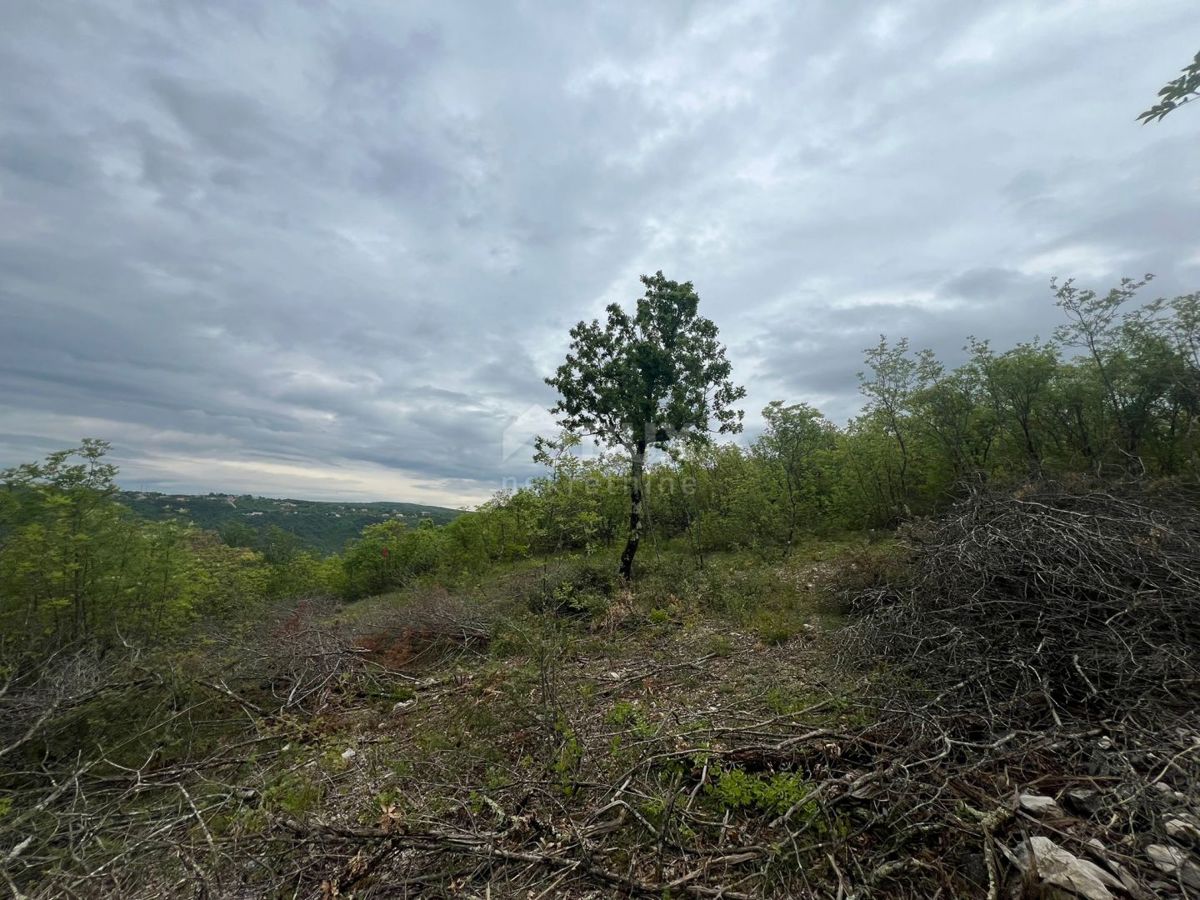 ISTRIA, LABIN - Terreno edificabile con vista sulla natura