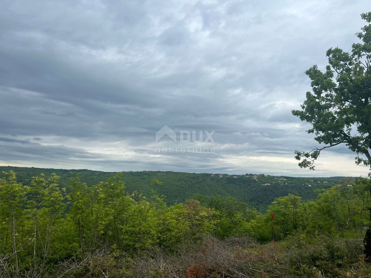 ISTRIA, LABIN - Terreno edificabile con vista sulla natura