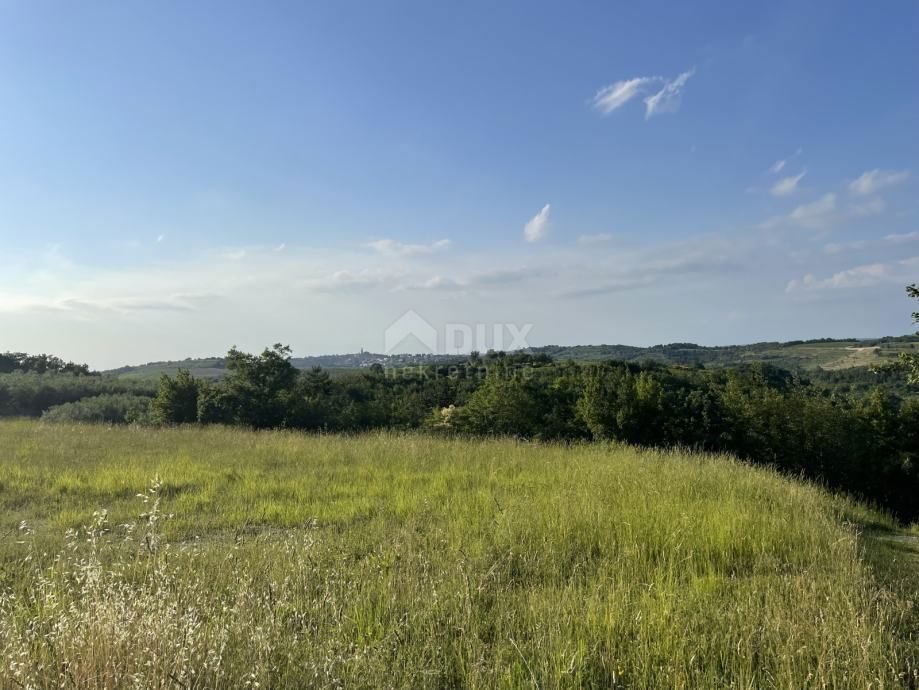 ISTRIA, BUJE - Terreno edificabile in posizione incantevole con vista panoramica