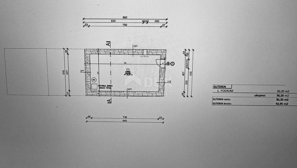 ISTRIA, LABIN - Casa in pietra immacolata con piscina