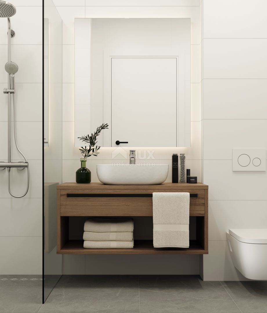 ISTRIA, UMAGO - Stupendo bilocale + bagno con balcone in una nuova costruzione