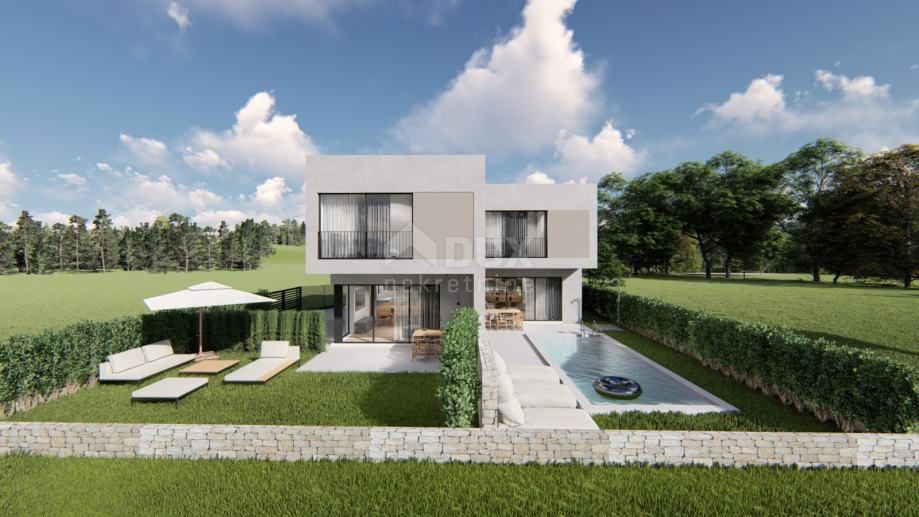 ŠIBENIK, PIROVAC - Moderno duplex con giardino in costruzione 