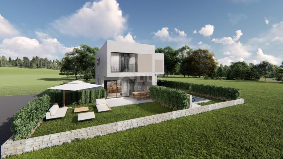 ŠIBENIK, PIROVAC - Moderno duplex con giardino in costruzione 