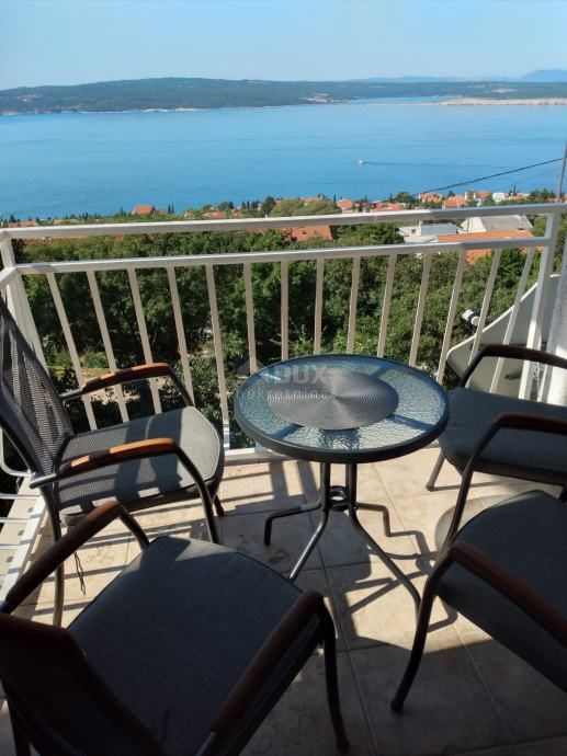 CRIKVENICA, DRAMALJ - grazioso appartamento con una camera da letto con vista sul mare