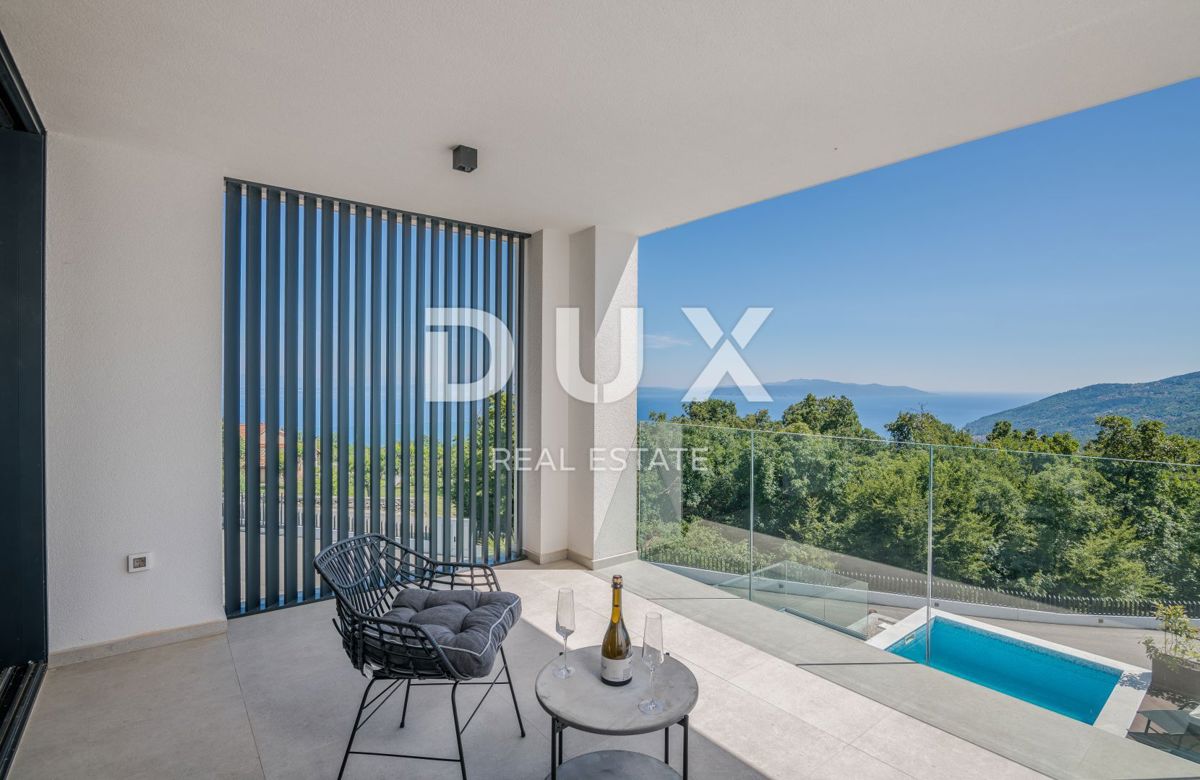 OPATIJA - Villa di nuova costruzione con una fantastica vista sul mare