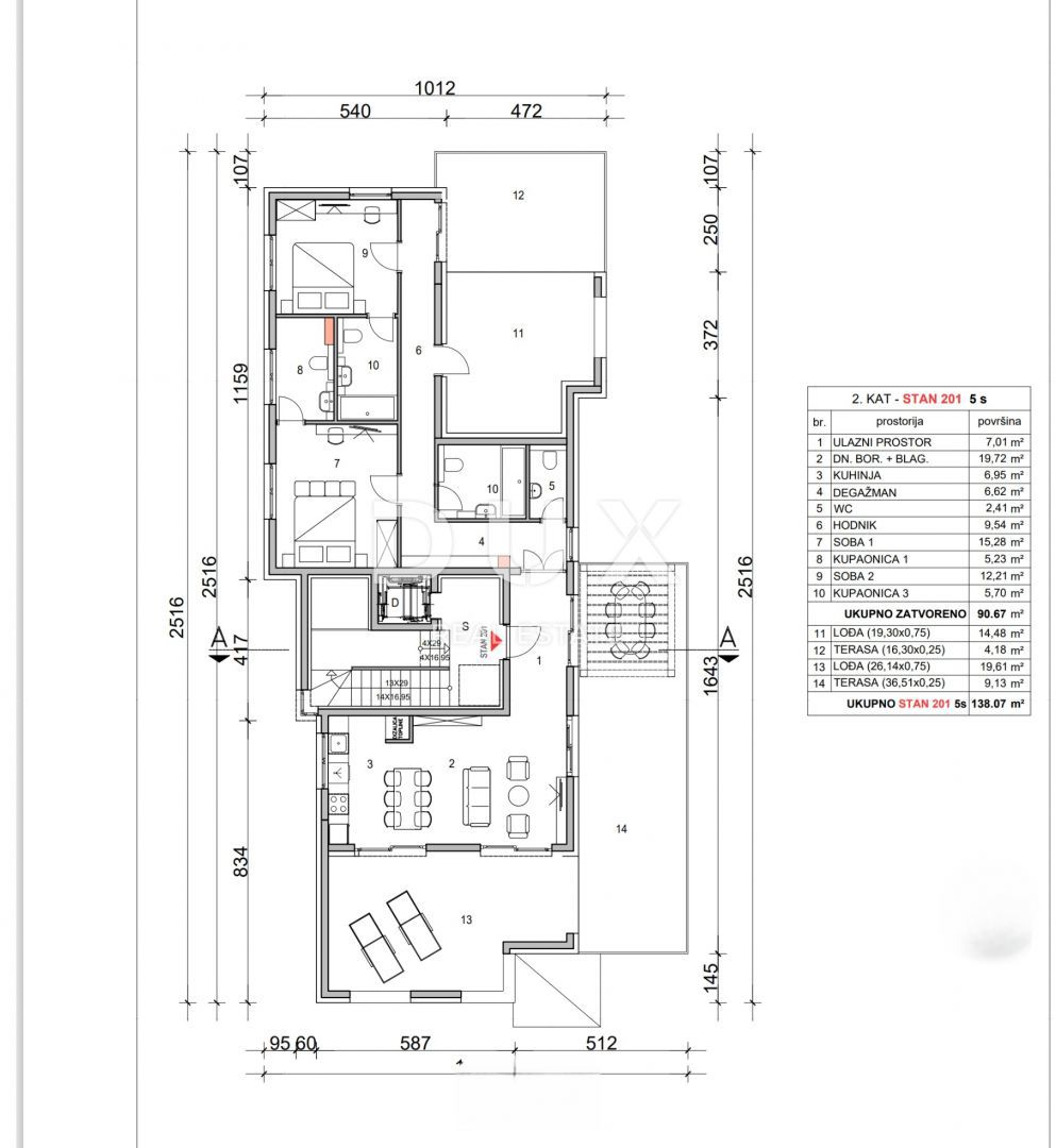 OPATIJA, IČIĆI - terreno edificabile 2800m2 CON PERMESSO DI UBICAZIONE!! E con vista mare per un edificio residenziale - appartamenti/appartamenti