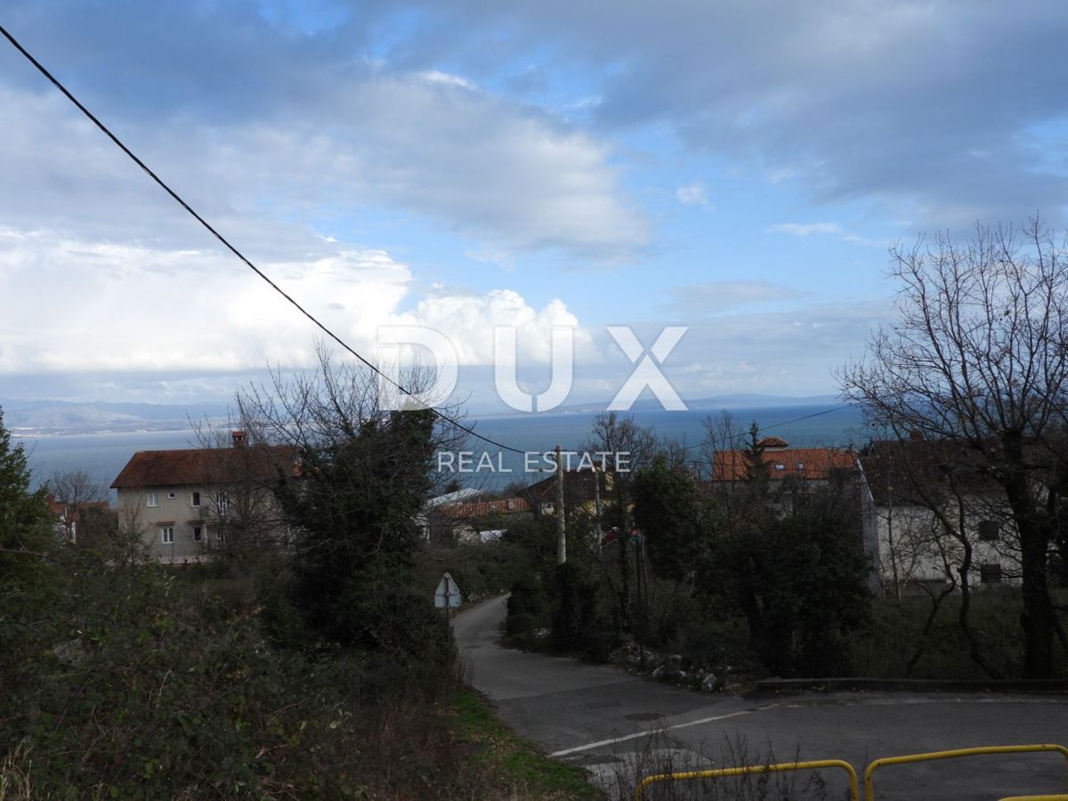 OPATIJA, IČIĆI - terreno edificabile 2800m2 CON PERMESSO DI UBICAZIONE!! E con vista mare per un edificio residenziale - appartamenti/appartamenti