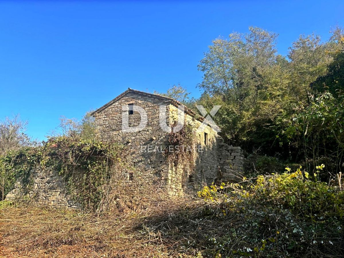 ISTRIA, CEROVLJE - Casa indipendente diroccata con ampio giardino