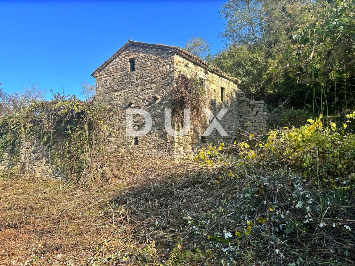 ISTRIA, CEROVLJE - Casa indipendente diroccata con ampio giardino