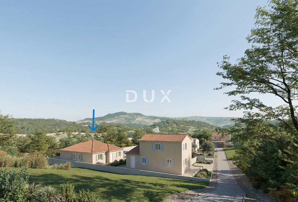 ISTRIA, PIĆAN - Bella casa su un piano con piscina in un ambiente dolce