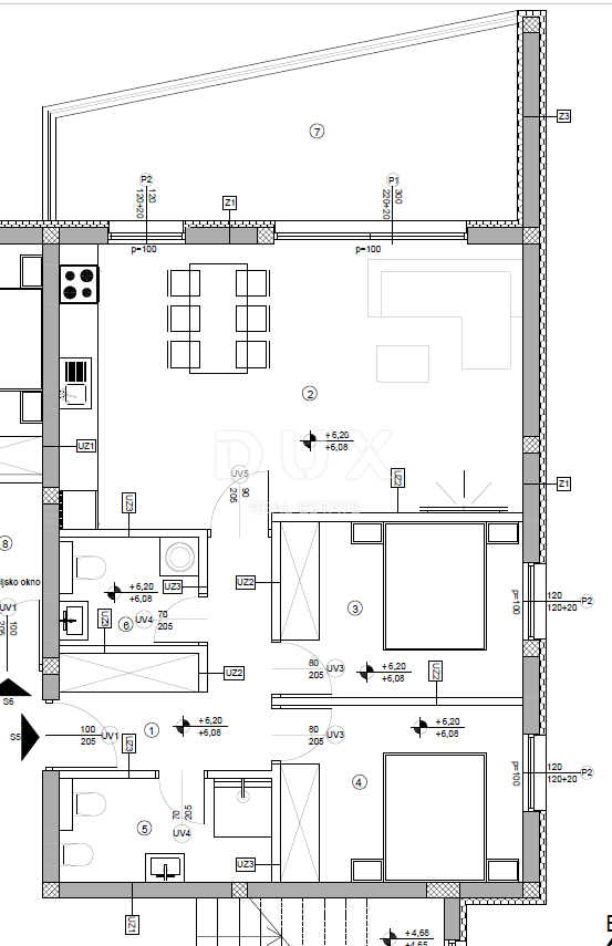 ŠIBENIK, VODICE – Appartamento con due camere da letto S5 in un nuovo edificio in una posizione tranquilla