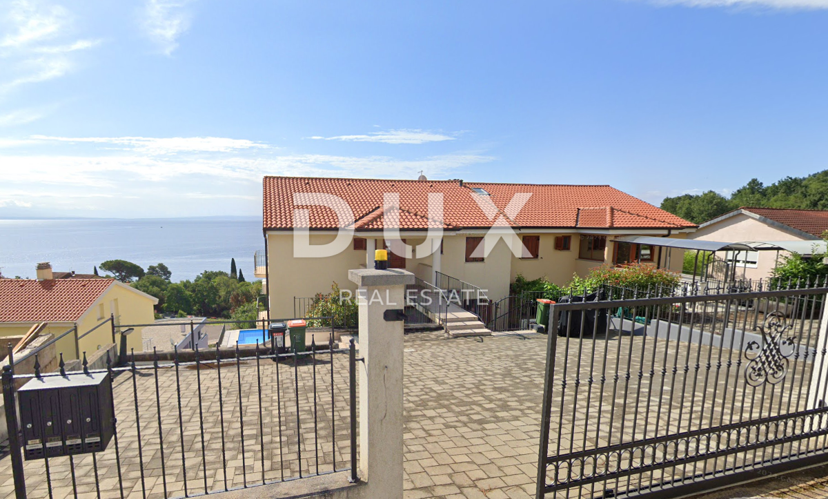 OPATIJA, LOVRAN - Appartamento DB+3S con splendida vista mare + piscina + dintorni