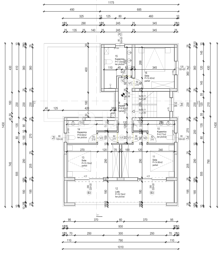 Casa Mulo, Vrsi, 279,64m2