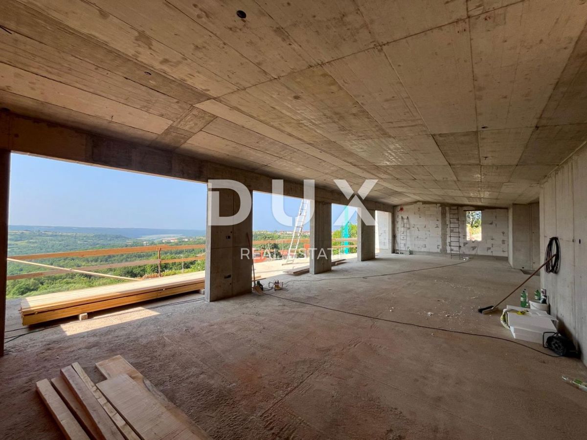 ISTRIA, KRASICA - moderna villa indipendente con piscina con vista panoramica e garage